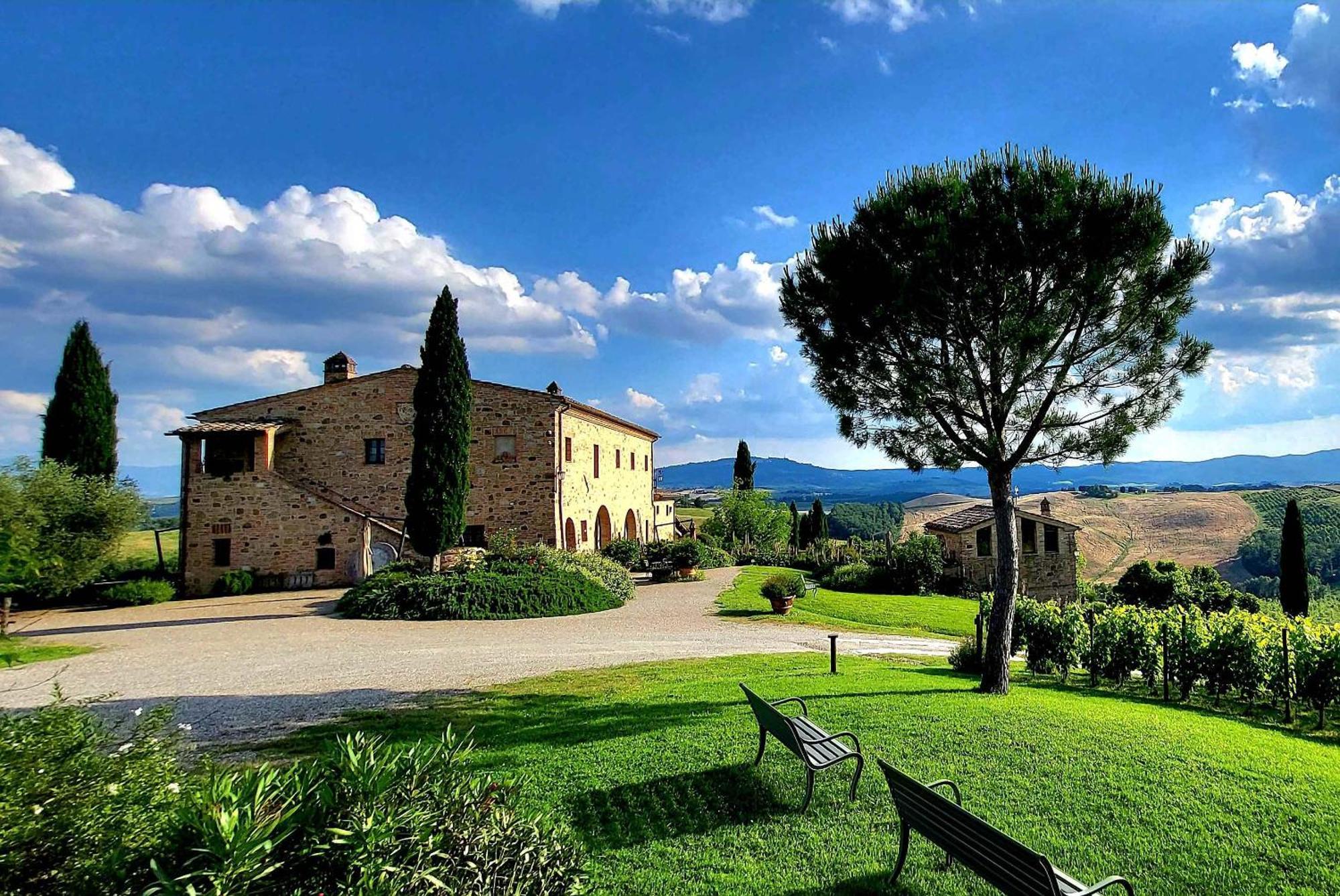 Podere Cunina Buonconvento Exteriör bild